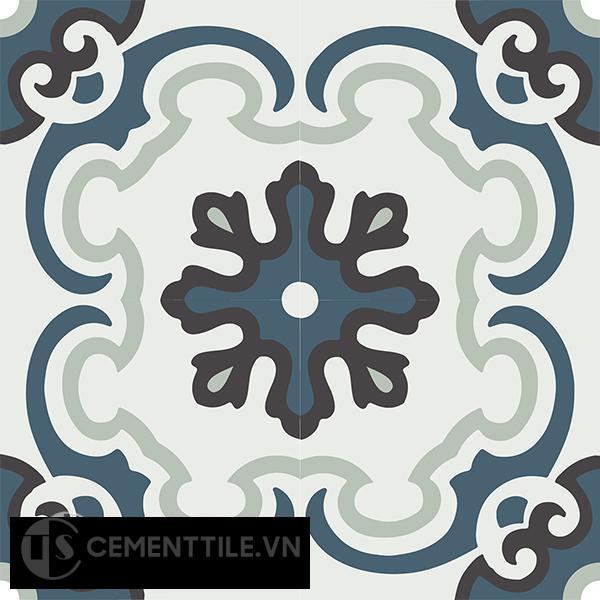 Gạch bông CTS 5.8(1-4-13-26) - 4 viên - Encaustic cement tile CTS 5.8(1-4-13-26)-4 tiles