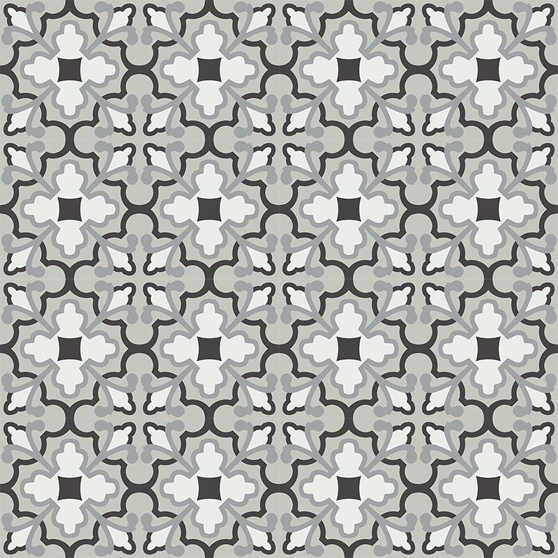 Gạch bông CTS 103.1(4-9-13-27) - 16 viên - Encaustic cement tile CTS 103.1(4-9-13-27) - 16 tiles