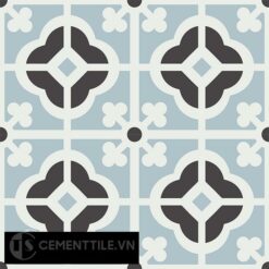 Gạch bông CTS 137.2(4-13-29) - 4 viên - Encaustic cement tile CTS 137.2(4-13-29)-4 tiles