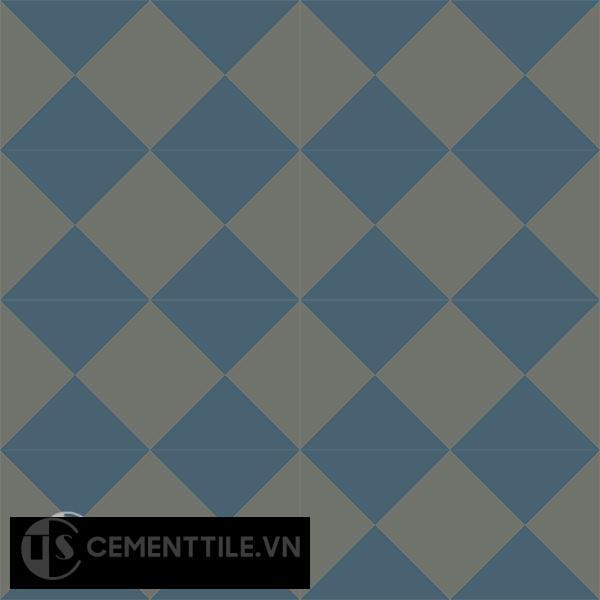 Gạch bông CTS 14.4(1-3) - 16 viên - Encaustic cement tile CTS 14.4(1-3)-16 tiles