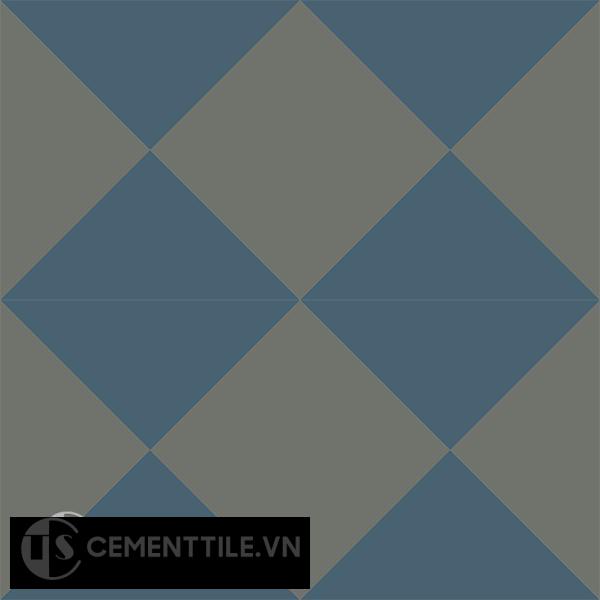 Gạch bông CTS 14.4(1-3) - 4 viên - Encaustic cement tile CTS 14.4(1-3)-4 tiles