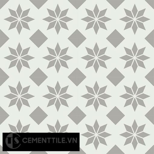 Gạch bông CTS 150.1(4-9) - 16 viên - Encaustic cement tile CTS 150.1(4-9)-16 tiles