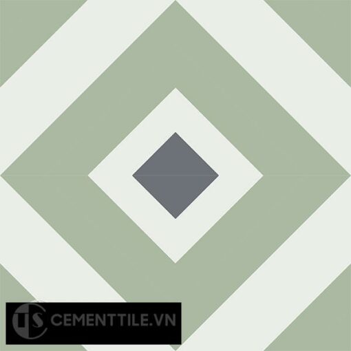 Gạch bông CTS 25.6(4-7-32) - 4 viên - Encaustic cement tile CTS 25.6(4-7-32)-4 tiles