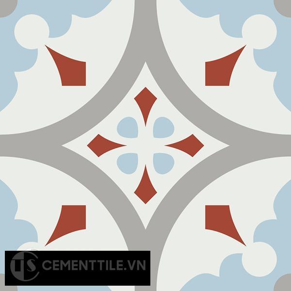 Gạch bông CTS 57.2(2-4-9-30) - Encaustic cement tile CTS 57.2(2-4-9-30)
