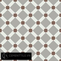 Gạch bông CTS 68.2(4-9-14) - 4 viên - Encaustic cement tile CTS 68.2(4-9-14)-4 tiles
