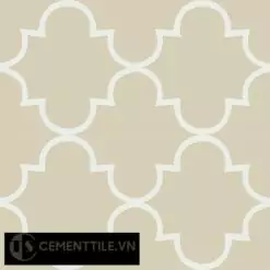 Gạch bông CTS 85.4(4-12) - 4 viên - Encaustic cement tile CTS 85.4(4-12)-4 tiles