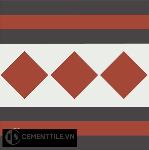 Gạch bông CTS B106.2(4-13-30) - Encaustic cement tile CTS B106.2(4-13-30)