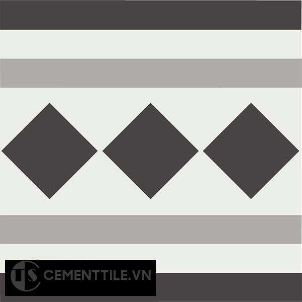 Gạch bông CTS B106.3(4-9-13) - Encaustic cement tile CTS B106.3(4-9-13)