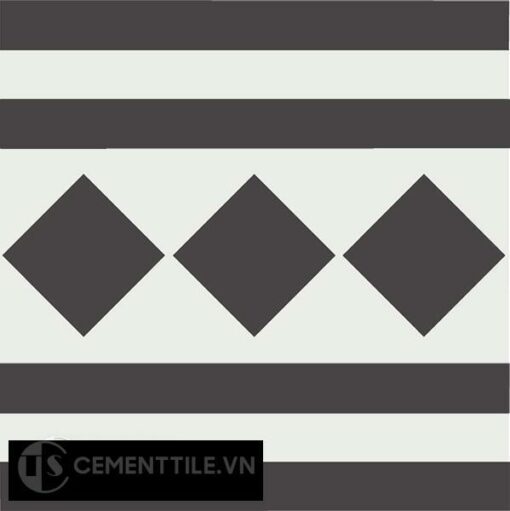 Gạch bông CTS B106.4(4-13) - Encaustic cement tile CTS B106.4(4-13)