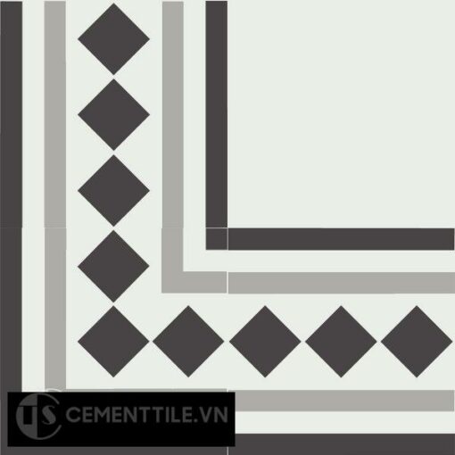 Gạch bông CTS BC106.3(4-9-13) - Encaustic cement tile CTS BC106.3(4-9-13)