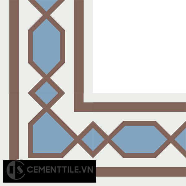 Gạch bông CTS BC117.1(4-14-20) - Encaustic cement tile CTS BC117.1(4-14-20)