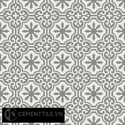 Gạch bông CTS 1.37(4-79) - 16 viên - Encaustic cement tile CTS 1.37(4-79)-16 tiles