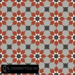 Gạch bông CTS 3.10(4-9-13-30) - 4 viên - Encaustic cement tile CTS 3.10(4-9-13-30)-4 tiles