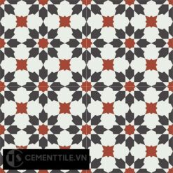 Gạch bông CTS 3.19(4-13-30) - 4 viên - Encaustic cement tile CTS 3.19(4-13-30)-4 tiles