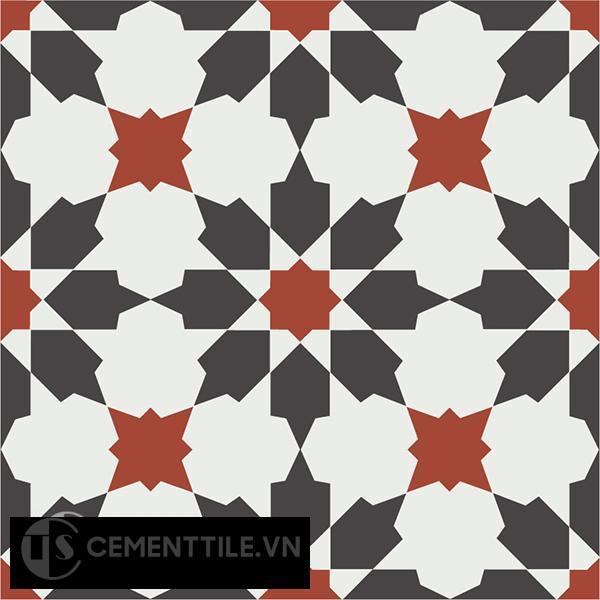 Gạch bông CTS 3.19(4-13-30) - Encaustic cement tile CTS 3.19(4-13-30)