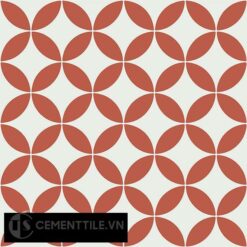 Gạch bông CTS 6.21(4-5) - 4 viên - Encaustic cement tile CTS 6.21(4-5)-4 tiles