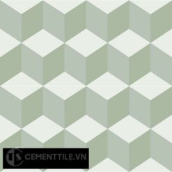 Gạch bông CTS 8.13(4-7-26) - 4 viên - Encaustic cement tile CTS 8.13(4-7-26)-4 tiles