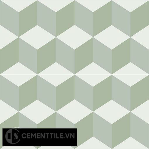 Gạch bông CTS 8.13(4-7-26) - 4 viên - Encaustic cement tile CTS 8.13(4-7-26)-4 tiles