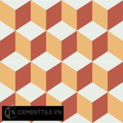Gạch bông CTS 8.12(4-5-6) - 4 viên - Encaustic cement tile CTS 8.12(4-5-6)-4 tiles