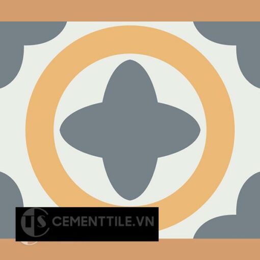 Gạch bông CTS 187.1(4-6-33-34) - Encaustic cement tile CTS 187.1(4-6-33-34)