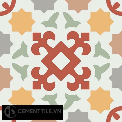 Gạch bông CTS 33.1(4-5-6-7-9-11) - Encaustic cement tile CTS 33.1(4-5-6-7-9-11)