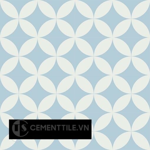 Gạch bông CTS 7.12(2-4) - 16 viên - Encaustic cement tile CTS 7.12(2-4) - 16 tiles