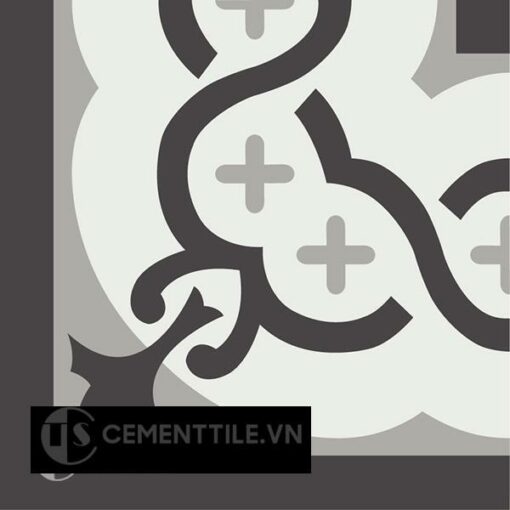 Gạch bông CTS C107.1(4-9-13) - Encaustic cement tile CTS C107.1(4-9-13)