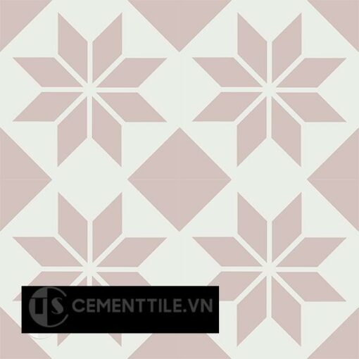 Gạch bông CTS 201.1(4-27) - 16 viên - Encaustic cement tile CTS 201.1(4-27) - 16 tiles