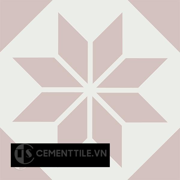 Gạch bông CTS 201.1(4-27) - 4 viên - Encaustic cement tile CTS 201.1(4-27) - 4 tiles