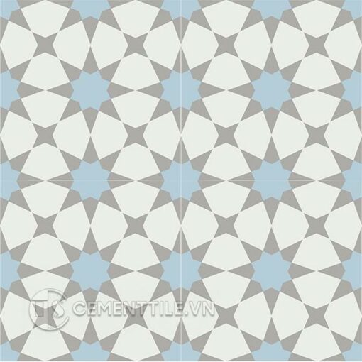 Gạch bông CTS 141.7(2-4-9) - 4 viên - Encaustic cement tile CTS 141.7(2-4-9) - 4 tiles