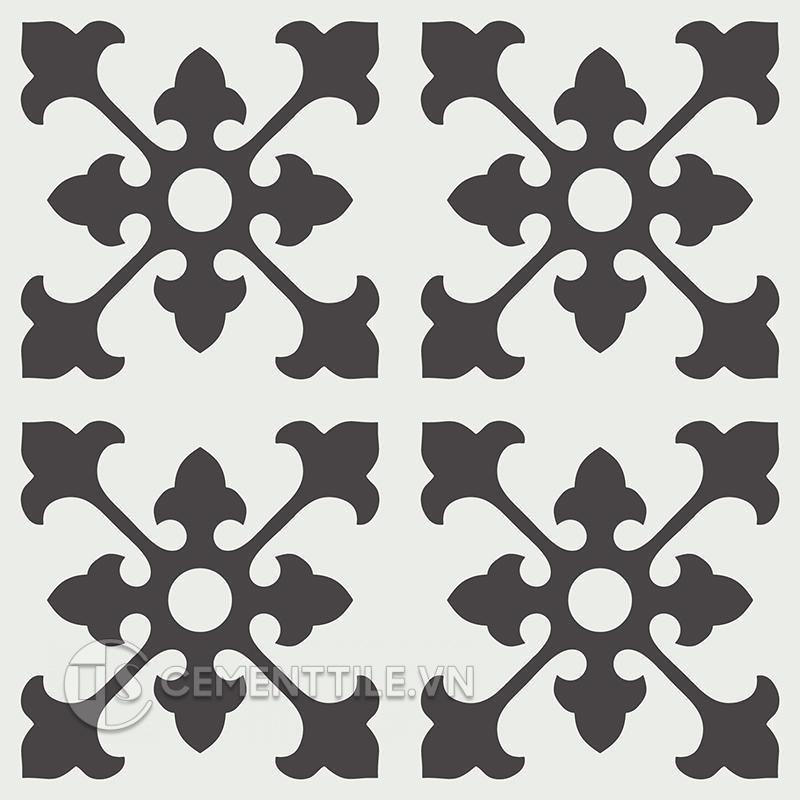 Gạch bông CTS 39.9(4-13) - 4 viên - Encaustic cement tile CTS 39.9(4-13) - 4 tiles