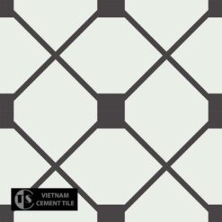 Gạch bông CTS 219.1(4-13) - 4 viên - Encaustic cement tile CTS 219.1(4-13) - 4 tiles