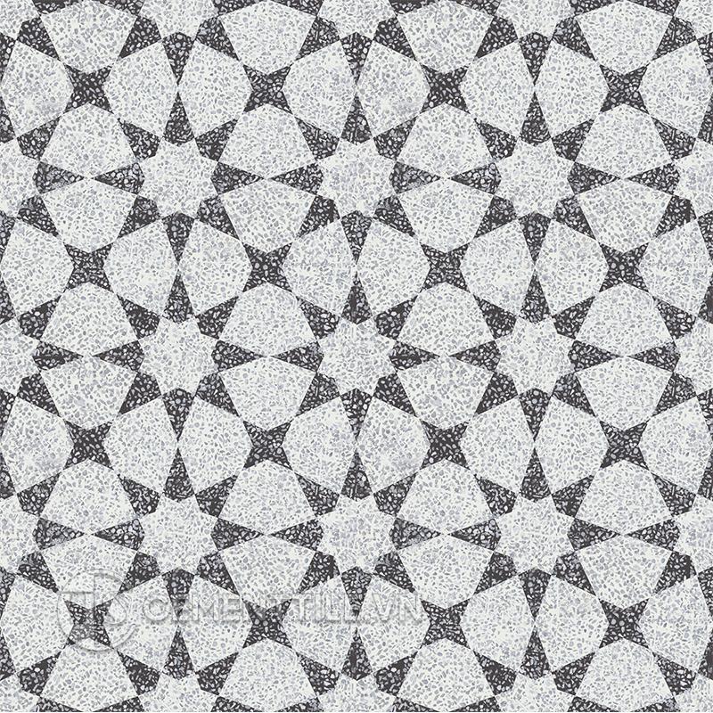 Gạch bông CTS TE-141.1(4-13) - 4 viên - Encaustic cement tile CTS TE-141.1(4-13) - 4 tiles
