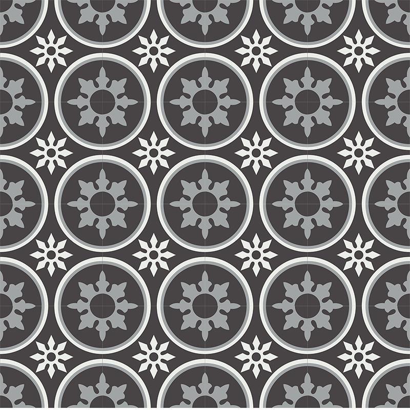 Gạch bông CTS 176.3(4-9-13) - 16 viên - Encaustic cement tile CTS 176.3(4-9-13) - 16 tiles