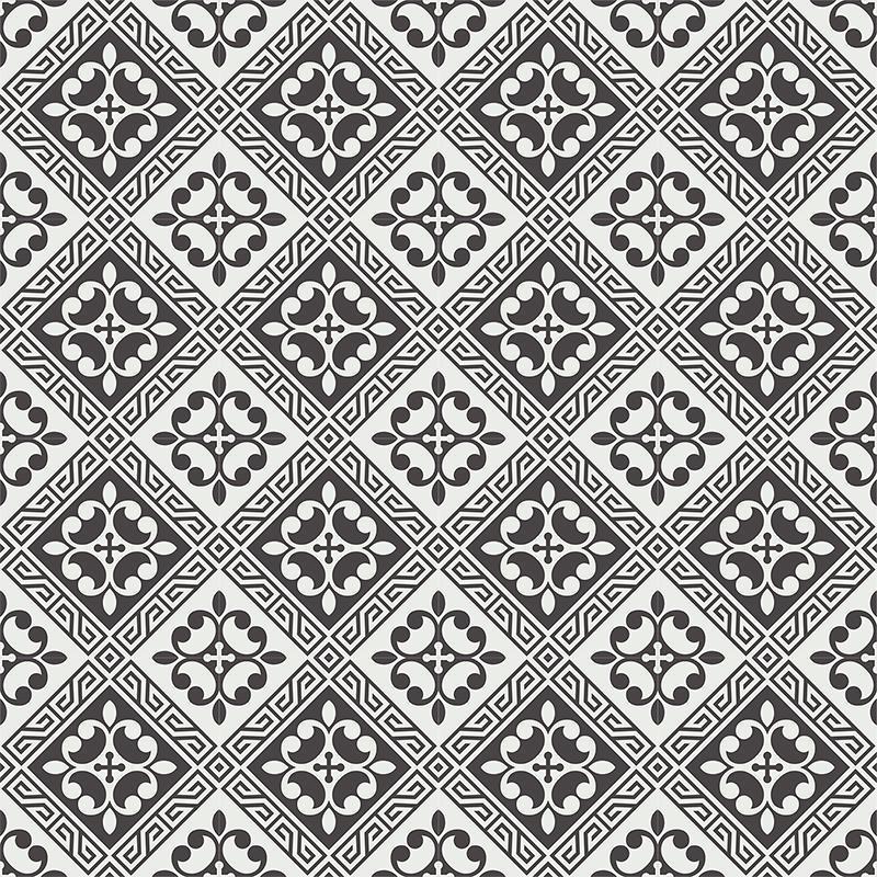 Gạch bông CTS 272.1(4-13) - 16 viên - Encaustic cement tile CTS 272.1(4-13)- 16 tiles