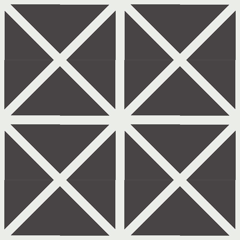 Gạch bông CTS 63.1(4-13) - 16 viên - Encaustic cement tile CTS 63.1(4-13) - 16 tiles