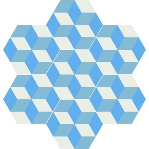 Gạch bông CTS H403.4(4-20-31) - 7 viên - Encaustic cement tile CTS H403.4(4-20-31) - 7 tiles
