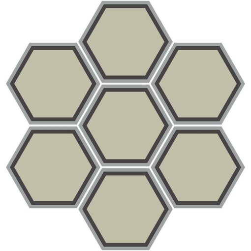 Gạch bông CTS H404.1(9-12-13) - 7 vên - Encaustic cement tile CTS H404.1(9-12-13) - 7 tiles