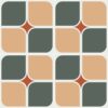 Gạch bông CTS 285.1(3-4-5-11) - 4 viên - Encaustic cement tile CTS 285.1(3-4-5-11) - 4 tiles