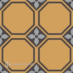 Gạch bông CTS 208.2(9-13-34) - 4 viên - Encaustic cement tile CTS 208.2(9-13-34) - 4 tiles