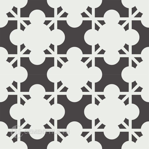 Gạch bông CTS 271.1(4-13) - 4 viên - Encaustic cement tile CTS 271.1(4-13) - 4 tiles