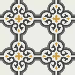 Gạch bông CTS 301.1(4-6-13-32) - 4 viên - Encaustic cement tile CTS 301.1(4-6-13-32) - 4 tiles