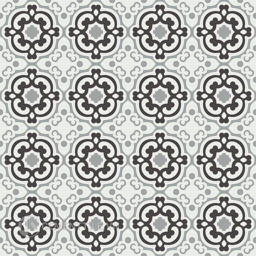 Gạch bông CTS 312.1(4-9-13) - 16 viên - Encaustic cement tile CTS 312.1(4-9-13) - 16 tiles