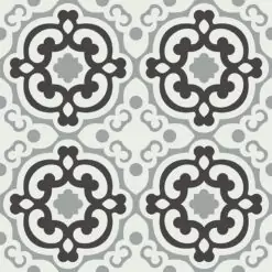 Gạch bông CTS 312.1(4-9-13) - 4 viên - Encaustic cement tile CTS 312.1(4-9-13) - 4 tiles