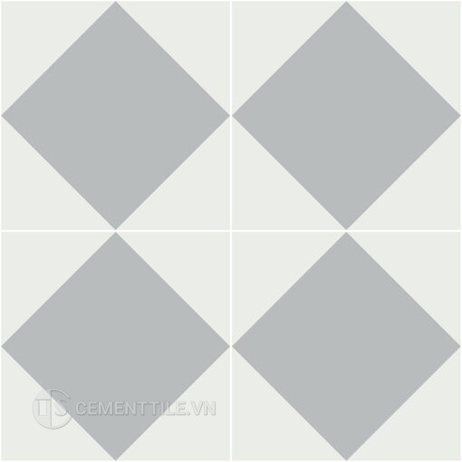 Gạch bông CTS 317.1(4-9) - 4 viên - Encaustic cement tile CTS 317.1(4-9) - 4 tiles