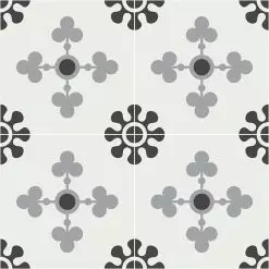 Gạch bông CTS 361.1(4-9-13) - 4 viên - Encaustic cement tile CTS 361.1(4-9-13) - 4 tiles